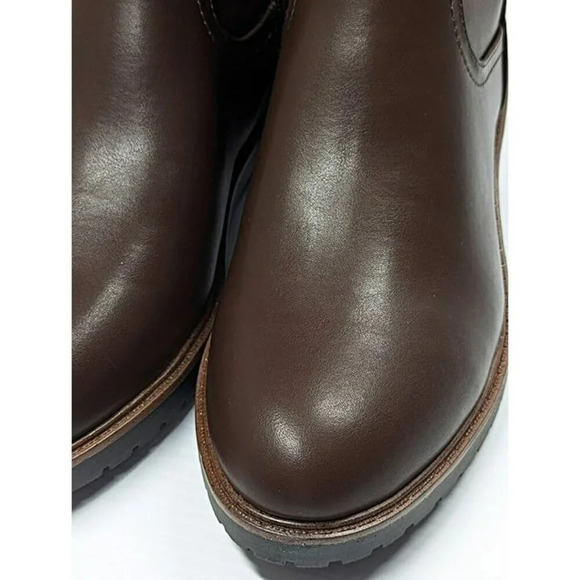 Tommy Hilfiger Women's Famian Riding Boots Dark Brown Size 7 M (MSRP $169) - Picture 5 of 10